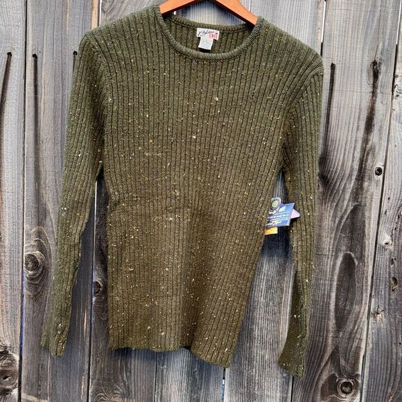 Bleu Cafe Knit Pullover Sweater womens Size Large - Picture 9 of 10